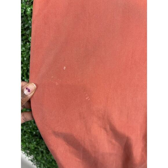 Asos Design Sleeveless Jumpsuit Boilersuit Rust Orange size 4 NWT - Picture 7 of 7